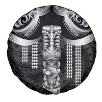 Tiki Drum Hawaii Spare Tire Cover Hawaiian Kakau Tattoo Style