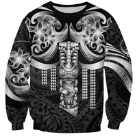 Tiki Drum Hawaii Sweatshirt Hawaiian Kakau Tattoo Style