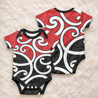 New Zealand Baby Onesie Maori Koru Tino Rangatiratanga Color