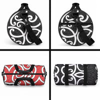 New Zealand Duffle Bag Maori Koru Tino Rangatiratanga Color