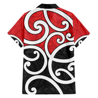 New Zealand Family Matching Long Sleeve Bodycon Dress and Hawaiian Shirt Maori Koru Tino Rangatiratanga Color LT14 - Polynesian Pride