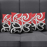 New Zealand Pillow Cover Maori Koru Tino Rangatiratanga Color - Polynesian Pride