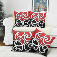 New Zealand Pillow Cover Maori Koru Tino Rangatiratanga Color - Polynesian Pride