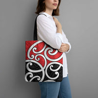 New Zealand Tote Bag Maori Koru Tino Rangatiratanga Color - Polynesian Pride