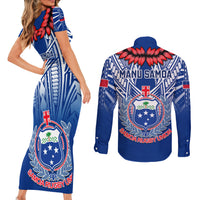 samoa-rugby-couples-matching-short-sleeve-bodycon-dress-and-long-sleeve-button-shirts-2023-go-manu-samoa-with-ula-fala-style