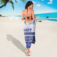 HRPP Samoa Siapo Sarong Teuila Flowers Samoan Pattern - Polynesian Pride