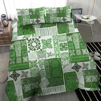 Hawaiian Quilt Bedding Set Tiki Tropical Retro Green Version LT14 - Polynesian Pride