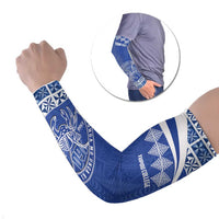 Personalised Tonga Tupou College Toloa Arm Sleeves 160 Years Anniversary Tongan Ngatu Pattern