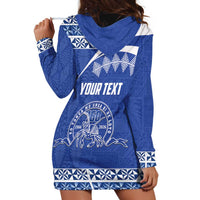 Personalised Tonga Tupou College Toloa Hoodie Dress 160 Years Anniversary Tongan Ngatu Pattern