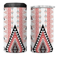 Aotearoa Taniko 4 in 1 Can Cooler Tumbler Niho Taniwha Purapura Whetu Mix Poutama