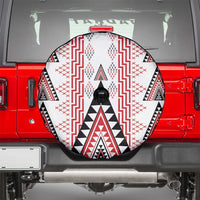Aotearoa Taniko Spare Tire Cover Niho Taniwha Purapura Whetu Mix Poutama