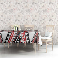 Aotearoa Taniko Tablecloth Niho Taniwha Purapura Whetu Mix Poutama