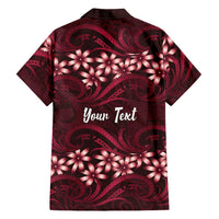 Personalised Cook Islands Mangaia Family Matching Short Sleeve Bodycon Dress and Hawaiian Shirt Tiare Maori Polynesian Waves Tattoo LT14 - Polynesian Pride