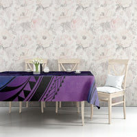 Philippines Father's Day Tablecloth Polynesian Tattoo Galaxy Vibes