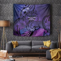 Philippines Father's Day Tapestry Polynesian Tattoo Galaxy Vibes