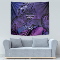 Philippines Father's Day Tapestry Polynesian Tattoo Galaxy Vibes