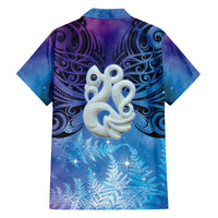 New Zealand Matariki Hawaiian Shirt Aotearoa Maori New Year Manaia Galaxy Vibes LT14 - Polynesian Pride