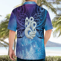 New Zealand Matariki Hawaiian Shirt Aotearoa Maori New Year Manaia Galaxy Vibes LT14 - Polynesian Pride