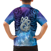 New Zealand Matariki Hawaiian Shirt Aotearoa Maori New Year Manaia Galaxy Vibes LT14 - Polynesian Pride