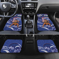 Samoa Independence Day Car Mats 1962 Proud Samoan Warrior
