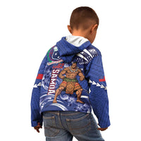 Samoa Independence Day Kid Hoodie 1962 Proud Samoan Warrior