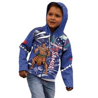 Samoa Independence Day Kid Hoodie 1962 Proud Samoan Warrior