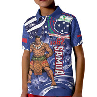 Samoa Independence Day Kid Polo Shirt 1962 Proud Samoan Warrior
