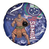 Samoa Independence Day Spare Tire Cover 1962 Proud Samoan Warrior