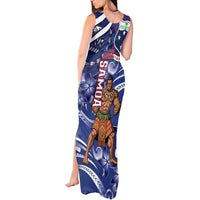 Samoa Independence Day Tank Maxi Dress 1962 Proud Samoan Warrior