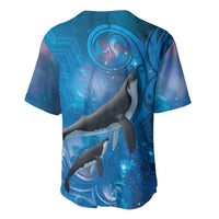 Paikea New Zealand Matariki Baseball Jersey Humpback Whale Taniko Motifs Ocean Vibes