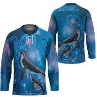 Paikea New Zealand Matariki Hockey Jersey Humpback Whale Taniko Motifs Ocean Vibes