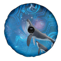Paikea New Zealand Matariki Spare Tire Cover Humpback Whale Taniko Motifs Ocean Vibes