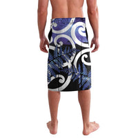 Piwakawaka New Zealand Matariki Lavalava Maori New Year Silver Fern Purple Galaxy LT14 - Polynesian Pride