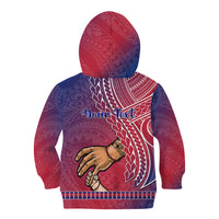 Personalised Father Day Guam Kid Hoodie I Love You Dad Guaman Latte Stone LT14 - Polynesian Pride