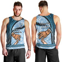 Polynesian Pride Father Day FSM Men Tank Top Federated States of Micronesia I Love You Dad LT14 - Polynesian Pride