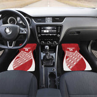 Tonga Rugby Custom Car Mats Go ʻIkale Tahi Go Tongan Tapa Cloth