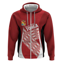 Tonga Rugby Custom Hoodie Go ʻIkale Tahi Go Tongan Tapa Cloth