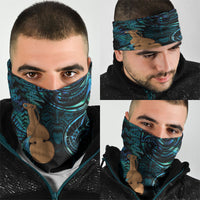 Kotiate New Zealand Neck Gaiter Maori Weapon Paua Shell Haka Fern LT14 - Polynesian Pride