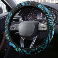 Kotiate New Zealand Steering Wheel Cover Maori Weapon Paua Shell Haka Fern