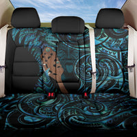 Maripi New Zealand Back Car Seat Cover Maori Weapon Paua Shell Haka Fern