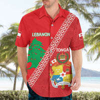 Tonga And Lebanon Hawaiian Shirt 2026 Together Half Style