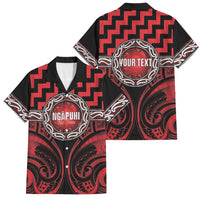 Aotearoa Ngapuhi Personalised Family Matching Mermaid Dress and Hawaiian Shirt Maori Iwi Poutama Puhoro Tattoo