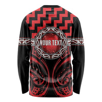 Aotearoa Ngapuhi Personalised Long Sleeve Shirt Maori Iwi Poutama Puhoro Tattoo