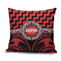 Aotearoa Ngapuhi Pillow Cover Maori Iwi Poutama Puhoro Tattoo