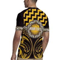 Aotearoa Ngati Porou Personalised Rugby Jersey Maori Iwi Poutama Puhoro Tattoo