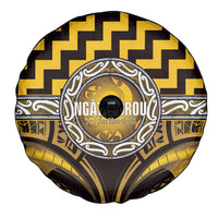 Aotearoa Ngati Porou Spare Tire Cover Maori Iwi Poutama Puhoro Tattoo