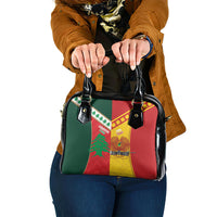 Rugby Papua New Guinea and Lebanon Shoulder Handbag PNG Kumuls Cedars Together