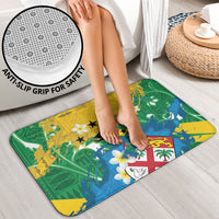 Malampa Fiji Day Bathroom Set 10 October Together We Grow Grunge Tapa Motifs