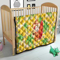 Aloha Hawaii Christmas Quilt Mele Kalikimaka Funny Santa Palaka Quilt Motifs - Polynesian Pride