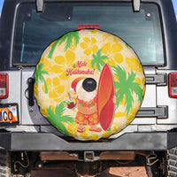 Aloha Hawaii Christmas Spare Tire Cover Mele Kalikimaka Funny Santa Palaka Quilt Motifs - Polynesian Pride